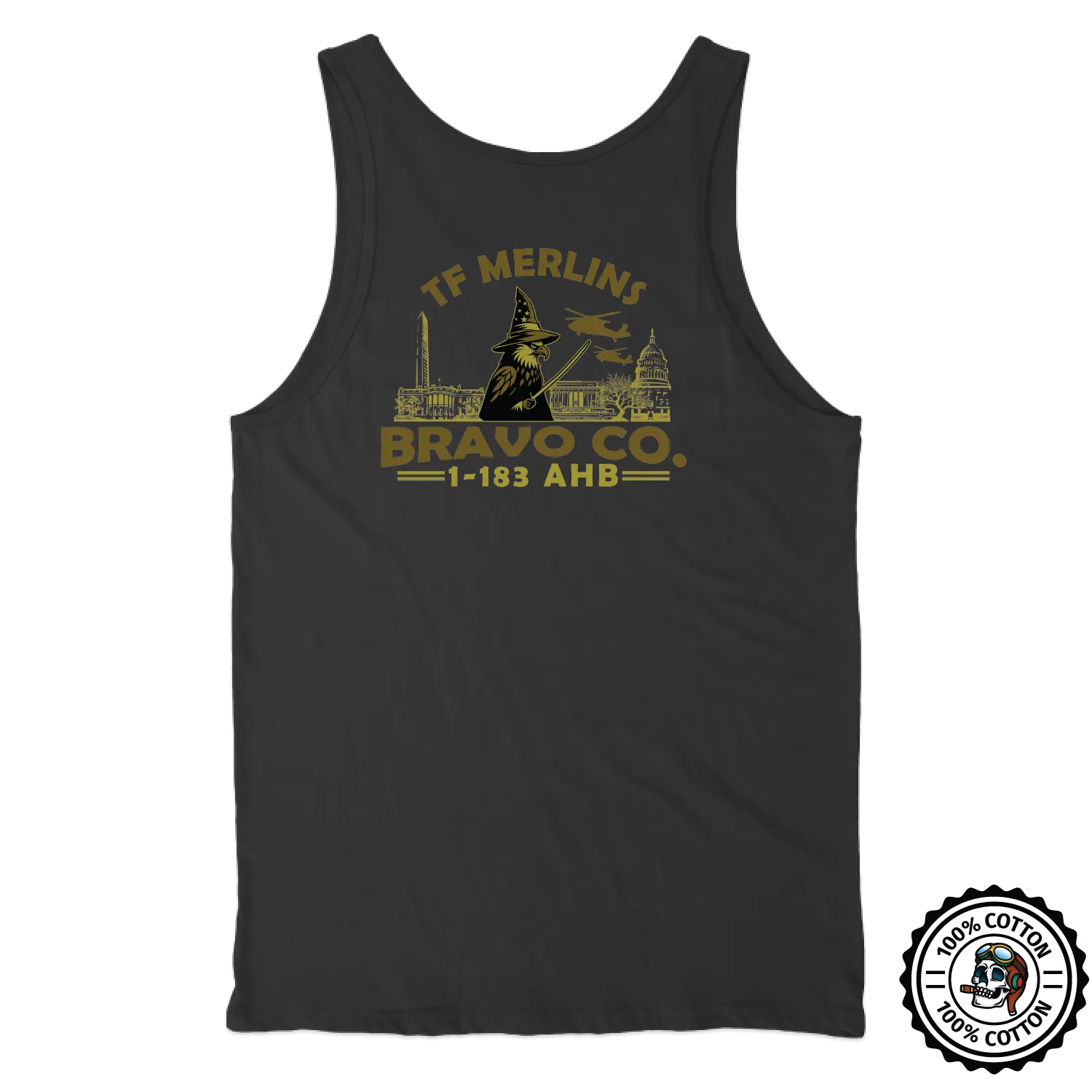 B Co, 1-183 AHB "Merlins" V1 Tank Tops