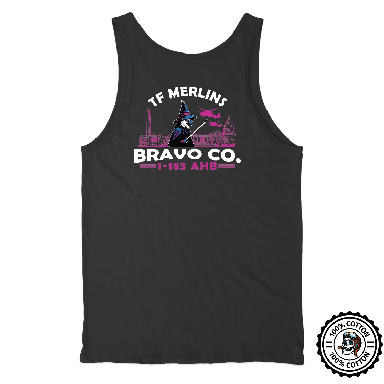 B Co, 1-183 AHB "Merlins" V2 Tank Tops