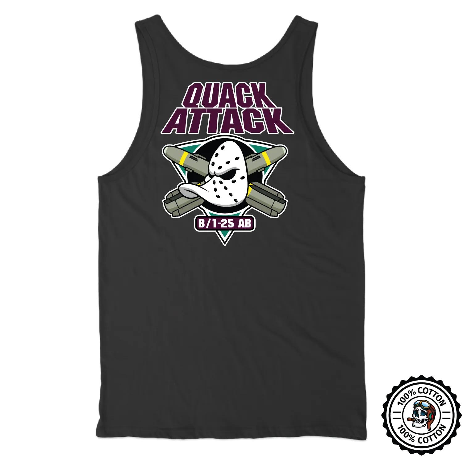 B Co, 1-25 AB Quack Attack Tank Tops