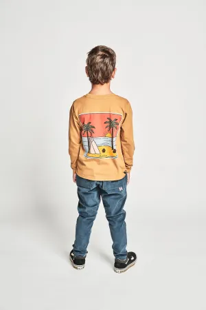 BOMB THE HILL LS TEE