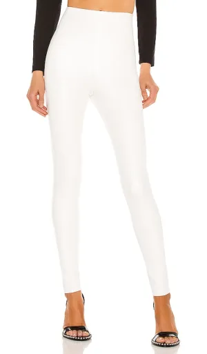 Commando Faux Leather Legging in White