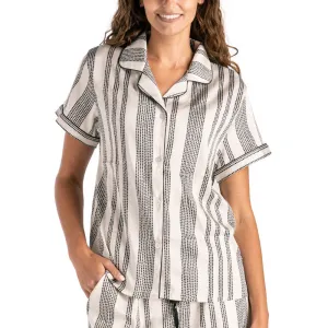 Hello Mello Overnight Oasis Beauty Sleep Satin Pajama Top