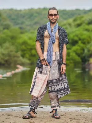 Men's Artistic Tribal Harem Pants for Travel Dance Yoga