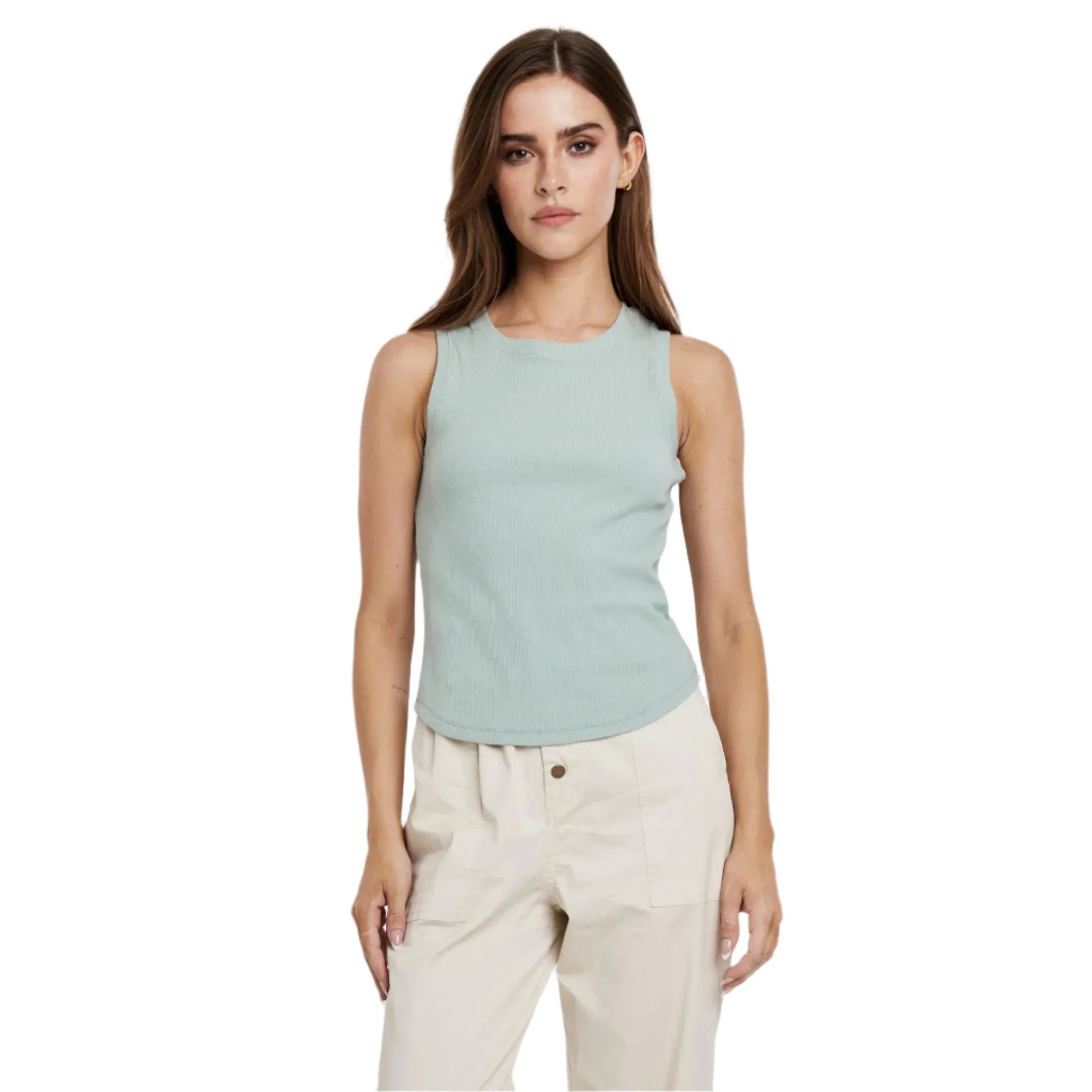 Women's Another Love Ribbed Tank VCKN1768AQM
